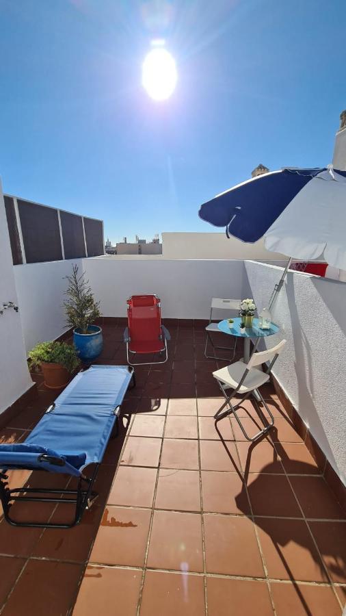 Penthouse With Solarium In The Center Of Malaga-Atico Con Solarium En El Centro De Malaga Apartment Luaran gambar